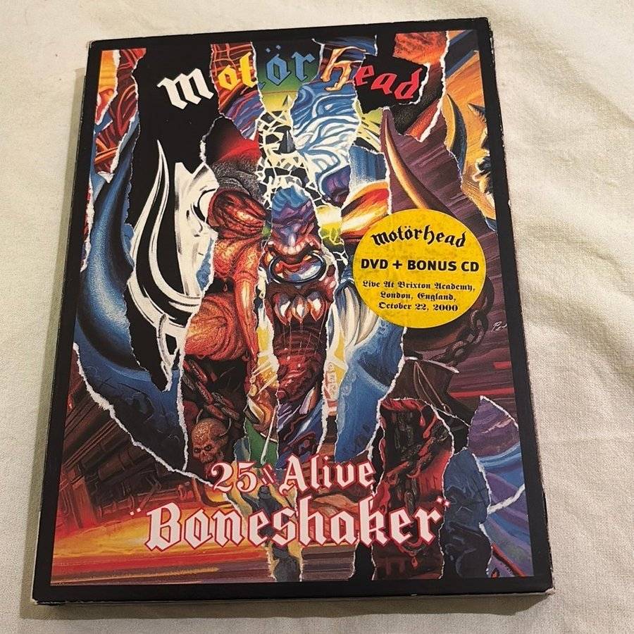 Motörhead – 25 & Alive Boneshaker DVD + CD