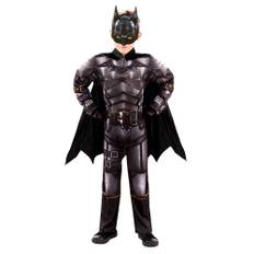 Batman Deluxe Kostume Børn 6-8 år (116-128 cm)