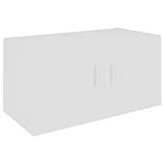 vidaXL Väggskåp vit 80x39x40 cm konstruerat trä