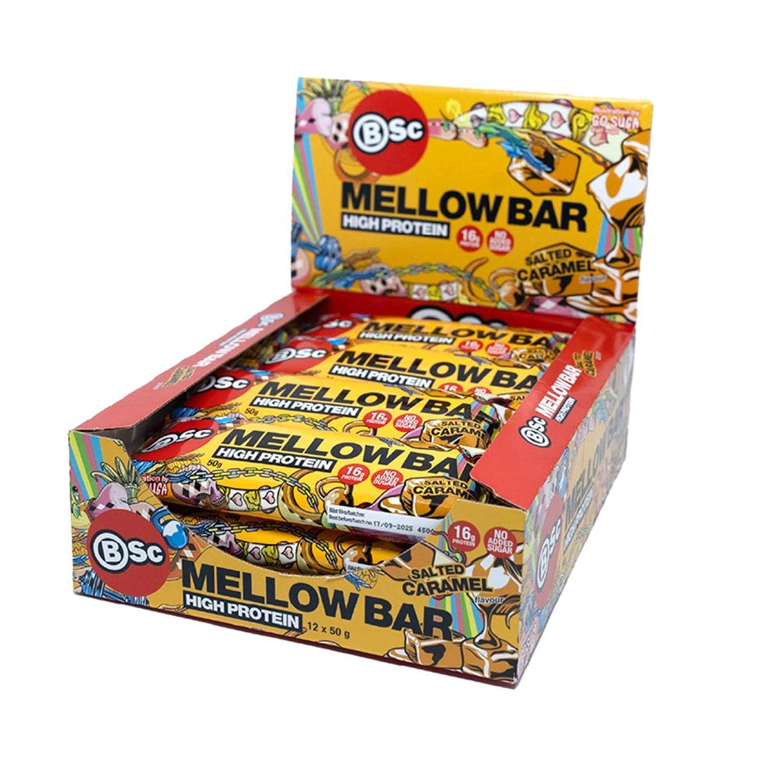 12 X Bsc Mellow Bar 50 G Salted Caramel