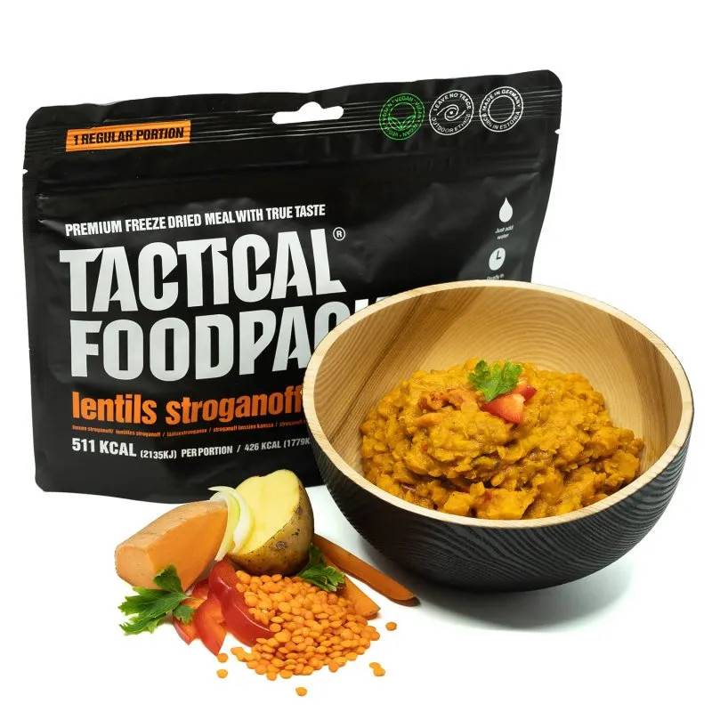 Tactical Foodpack Lentils Strogonoff 120g