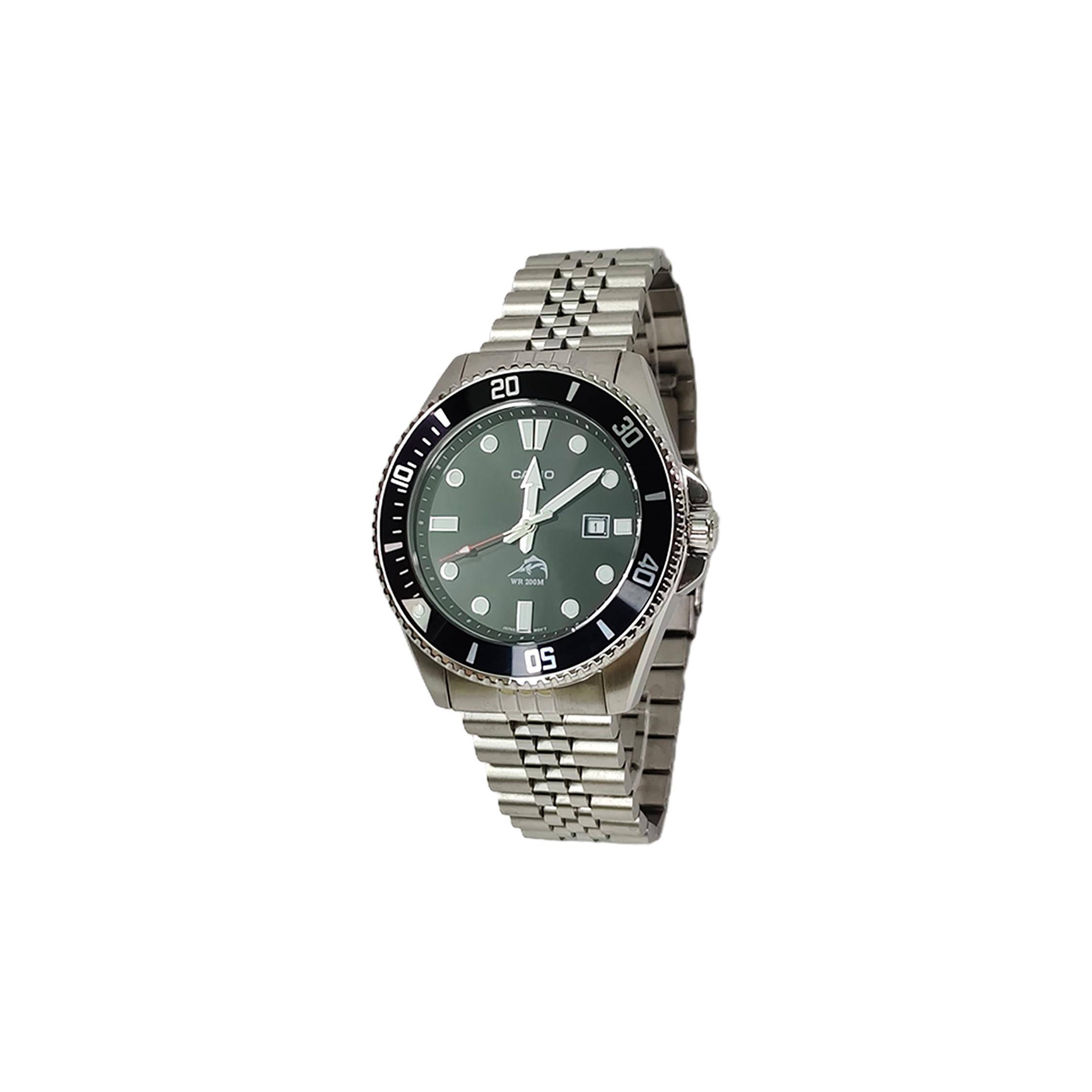 CASIO Custom Collection Kvartsverk Armbandsur i Rostfritt Stål Herrklockor Svart Urtavla MDV-106-1AVDF(Watch5--) gray