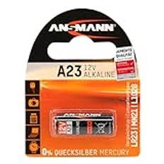 ANSMANN 5015182 A23 12 V alkaliskt batteri 23 A/MN21/V23GA, 0 x 3,2 cm x 0,5 cm