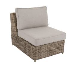 Moduler, Soffa Glendon, sh. 42 cm, mitt, natur