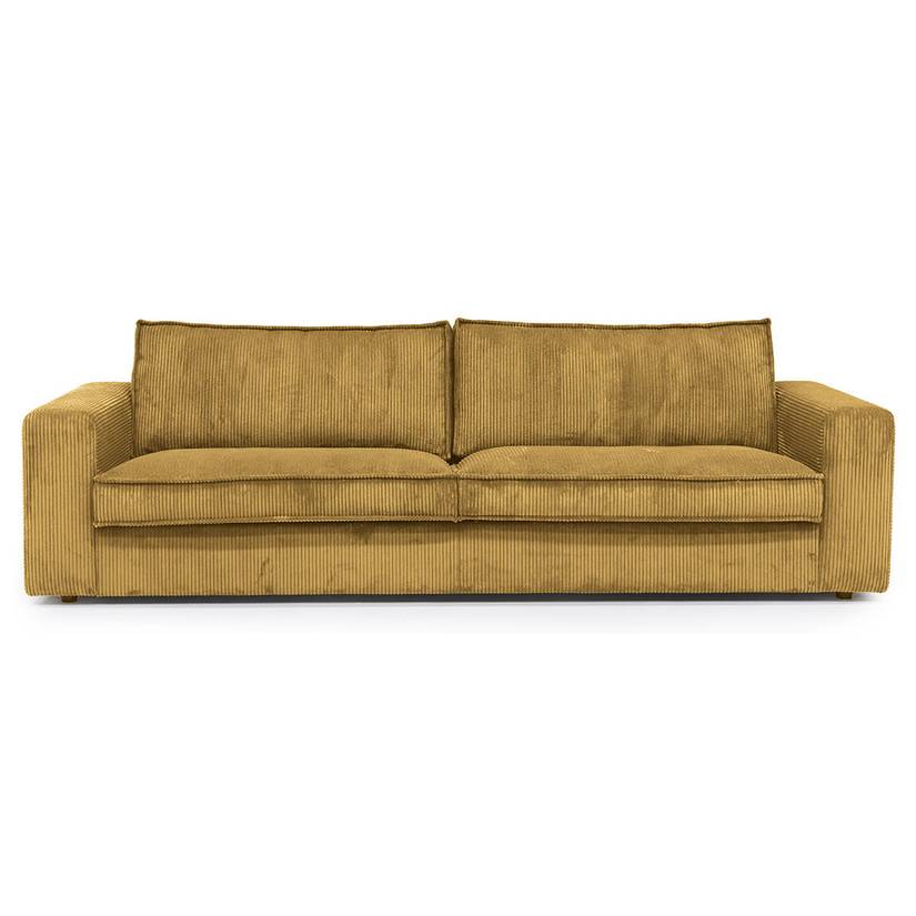 Grace Tyg Lincoln Camel - 3-sitssoffa