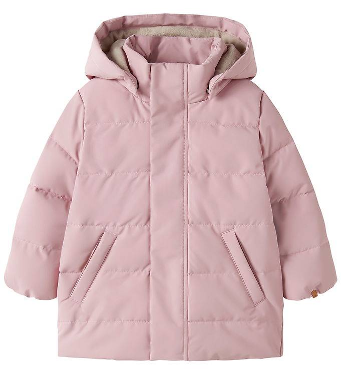 Lil' Atelier Vadderad kappa - NmfLaMedow03 - Zephyr - Lil Atelier - 5 år (110) - Dunjacka