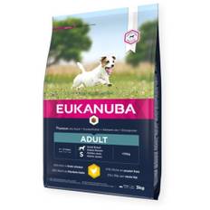 Eukanuba, Tørfoder m/smag, Adult, 3 kg (På lager i butik)