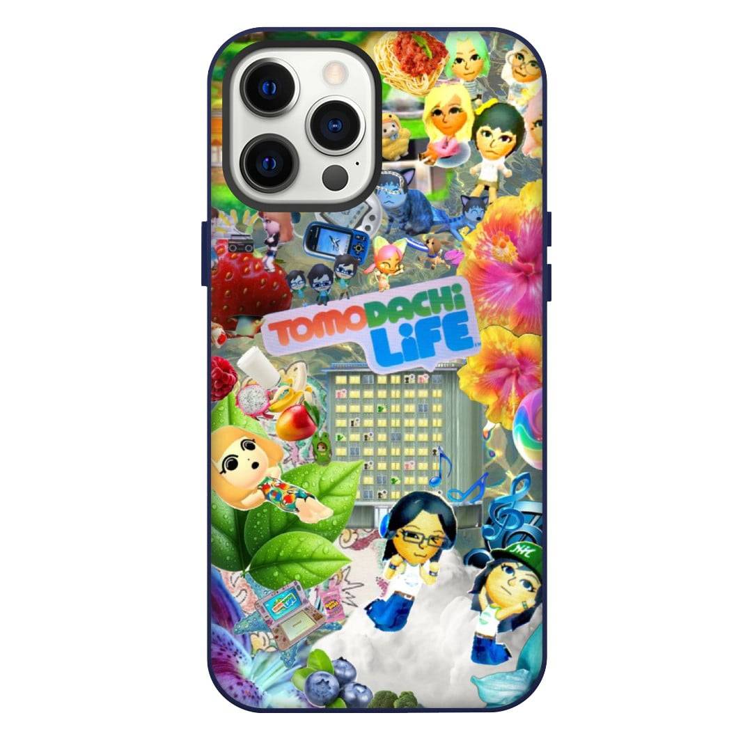Tomodachi Life Phone Case For iPhone Samsung Galaxy Pixel OnePlus Vivo Xiaomi Asus Sony Motorola Nokia - Tomodachi Life Flower Collage Series Poster.