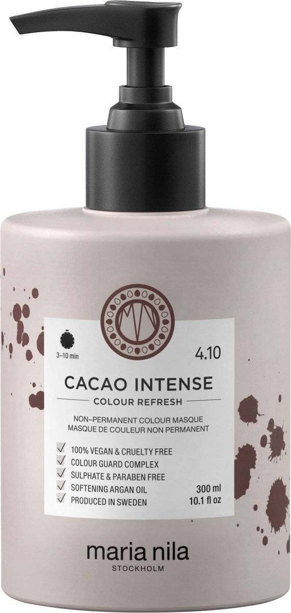 Maria Nila - Colour Refresh Non-Permanent Colour Masque 4.10 Cacao Intense 300ml