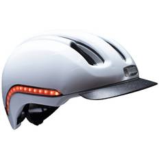 Vio MIPS Helmet With Light - Blanco Gloss