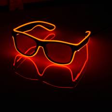 El Wire LED Glasögon - Orange