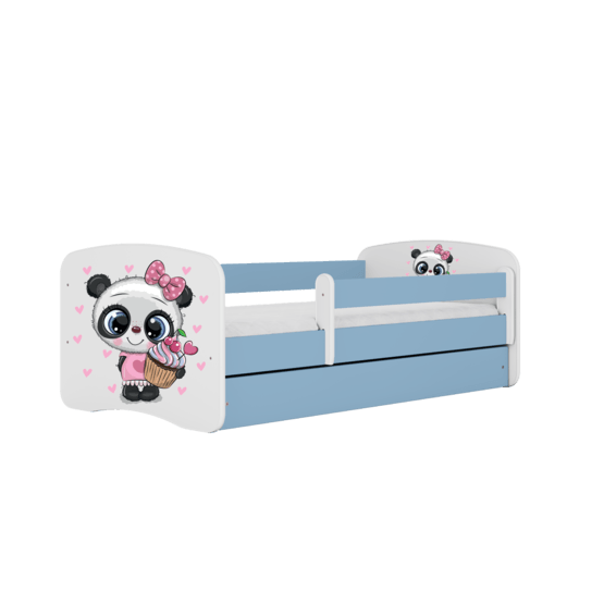 Kocot Kids Barnsäng - Babydreams Blå - Panda 160x80 Cm