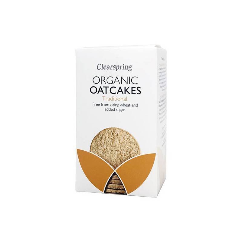 CLEARSPRING ORGANIC OATCAKES TRADITIONAL eko