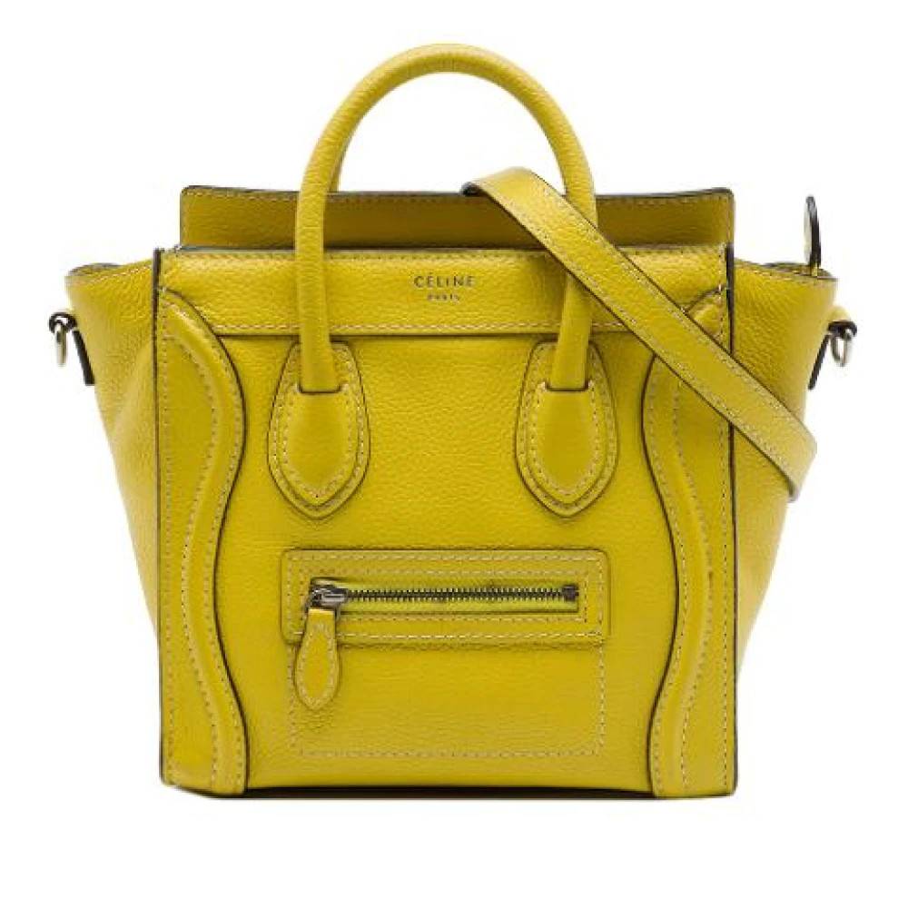 Celine Vintage - Pre-owned Nano Luggage Tote Vintage - Dam - ONE Size - Läder