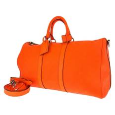Louis Vuitton Vintage, Vintage , unisex, Orange, ONE SIZE, Uld, Pre-owned canvas tasker