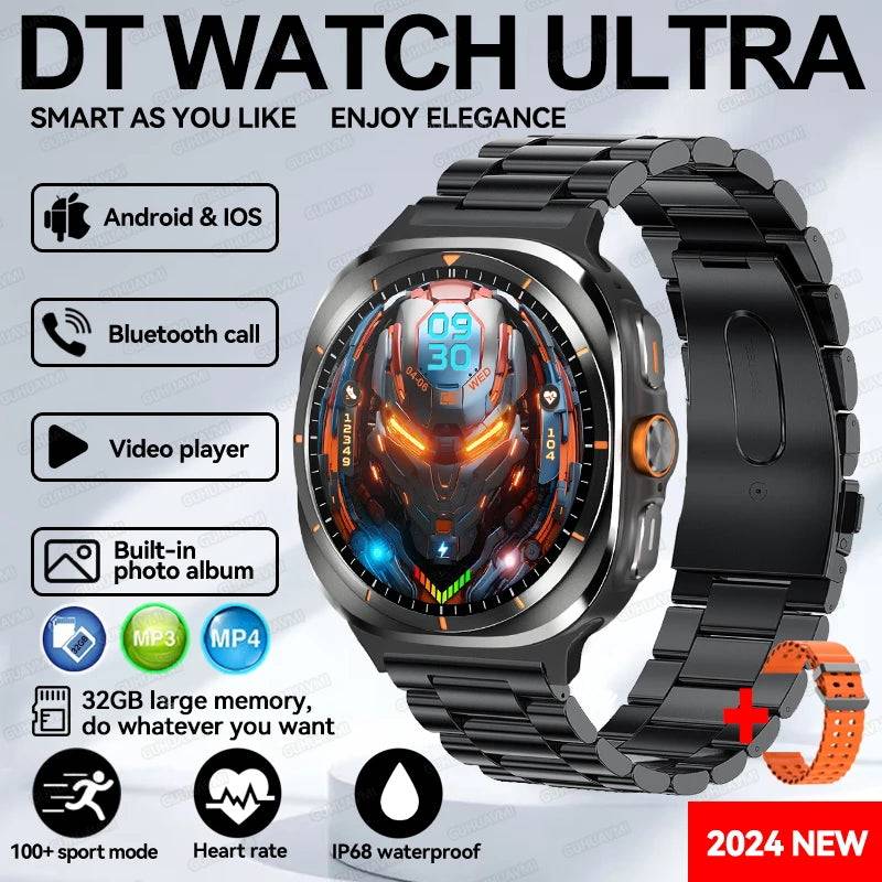Galaxy Watch 7 Ultra Smart Bracelet - Black Steel Orange / Galaxy 32GB Watch 7 (Galaxy 32GB Watch 7)