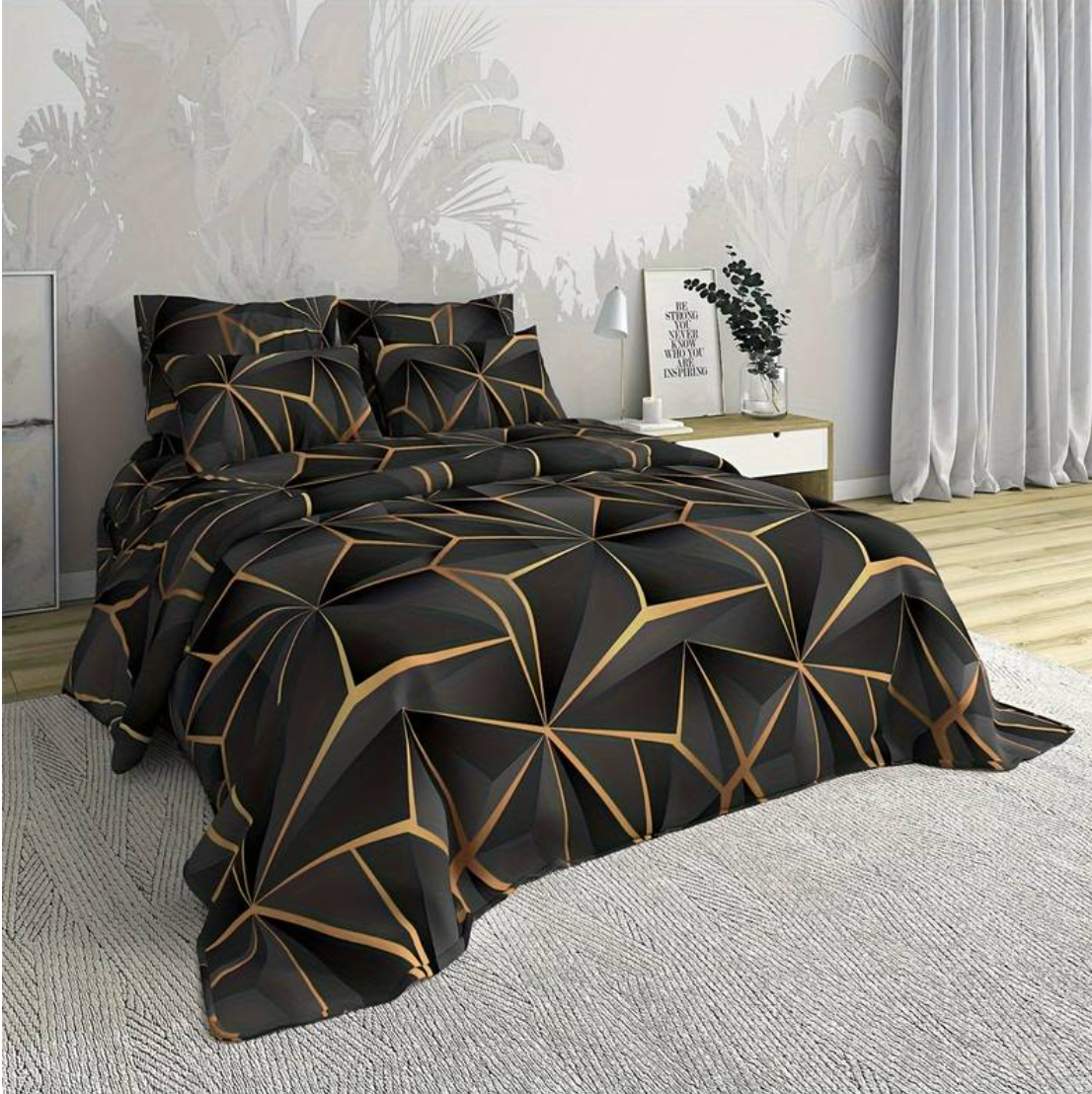 Hilton Luxe Duvet – Ultimat Komfort & Elegans - Guld / 140x200cm