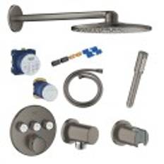 Grohe Grotherm smartcontrol, hovedbruser m/2 funktioner i børstet hard graphite