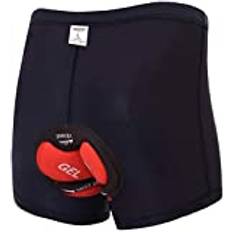 SKYSPER Cykelshorts herr vadderad gel cykling underkläder cykelbyxor cykel MTB undershorts andningsbara bekväma halkskydd ridbyxa, V06, 3XL