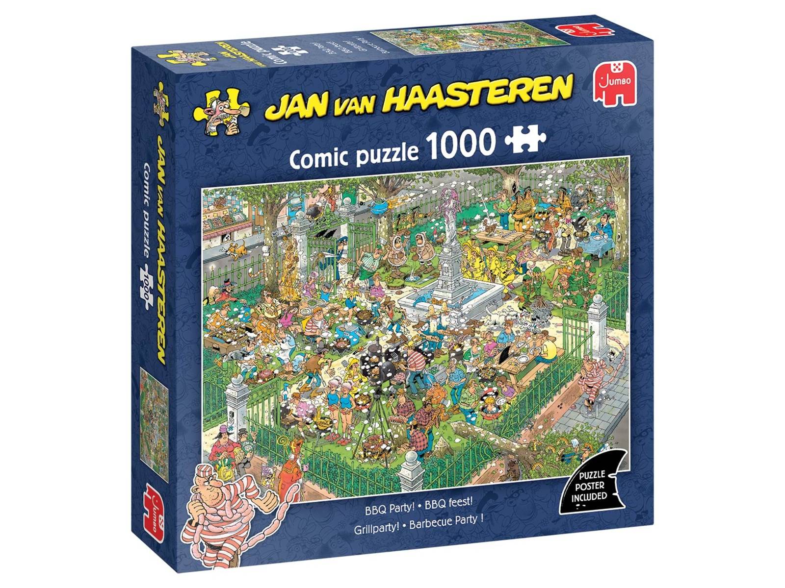 Jan Van Haasteren - BBQ Party! (1000 pieces) (1110100530)