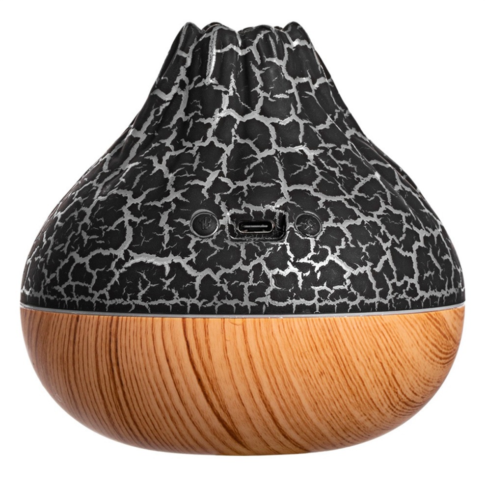 Luftfugter USB Vandtågediffusor Renser Fresh Seven Color Crack