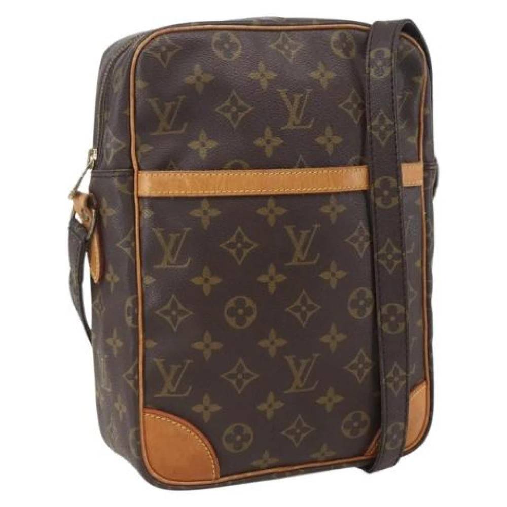 Louis Vuitton Vintage Pre-owned Vintage Canvas Cross Body Bag - Vintage - Dame - Brun - ONE SIZE -