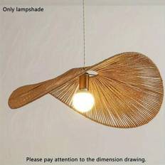 Handvävd lampskärm, unik vintage-amerikansk stil, modern, atmosfärisk, lyxig, present, halloween, jul, höstdekorationer. - Multifärgad (Typ A)