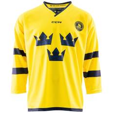 Tre Kronor Hockeytröja Officiell Replica - Team Sweden - Gul - L
