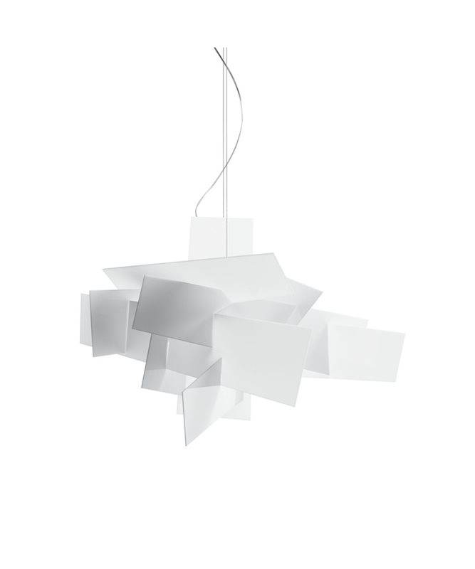 Foscarini Big Bang Pendel Led Vit Dimbar
