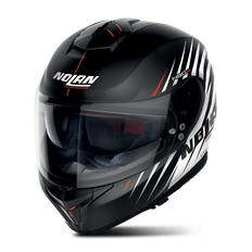 Nolan N80-8 Kosmos N-COM Integralhjälm Flat Svart 64 2XL 63cm