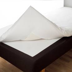 Kuvertlakan percale 180 x 200 vit ekologisk bomull