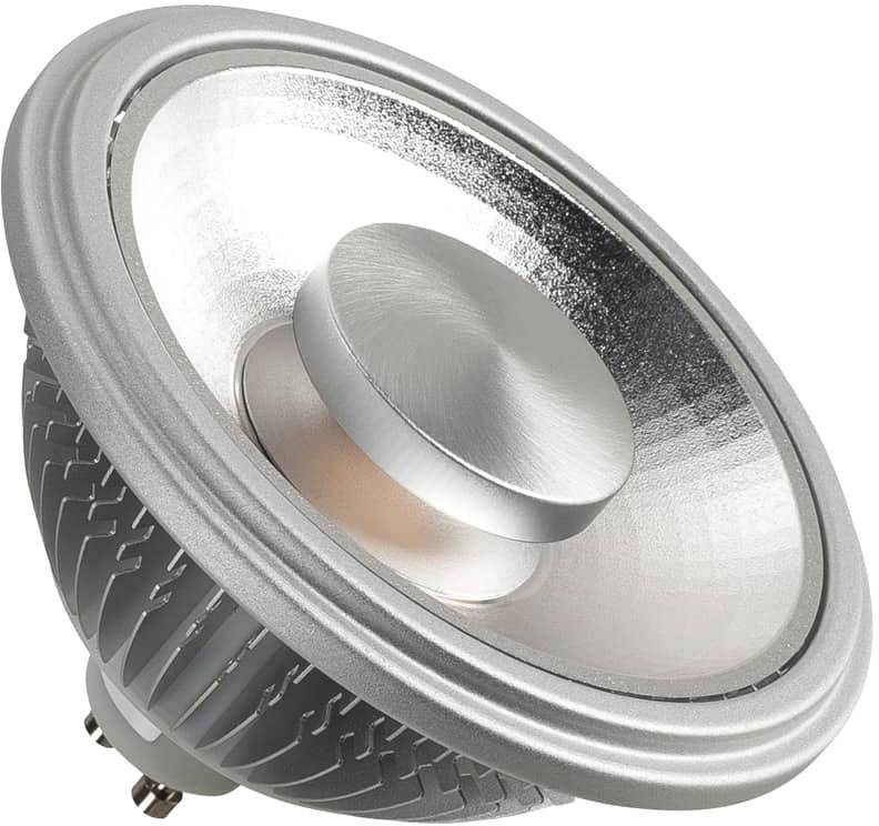 SLV LED-Leuchtmittel, QPAR111 GU10 12W 680lm 3000K CRI90 55° Dimmbar - LED Lampen ES111