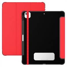 För iPad Air 13 (2024) / iPad Pro 13 (2024) / Pro 12.9 (2022) / (2021) / (2020) / (2018) fodral ställ läder surfplatta omslag