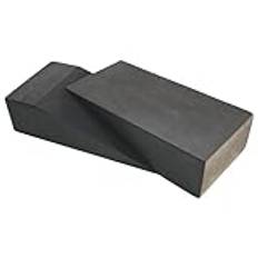 Lutning av squat kil - yogas lantbräda, hällyftplattform | 2st Eva Foam Stretching Wedge, Soft Waterproof Apport Board för fitness, pilates, squats och stretchträning, mångsidig träning