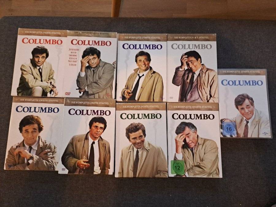 Columbo - DVD-boxar med säsong 1-10