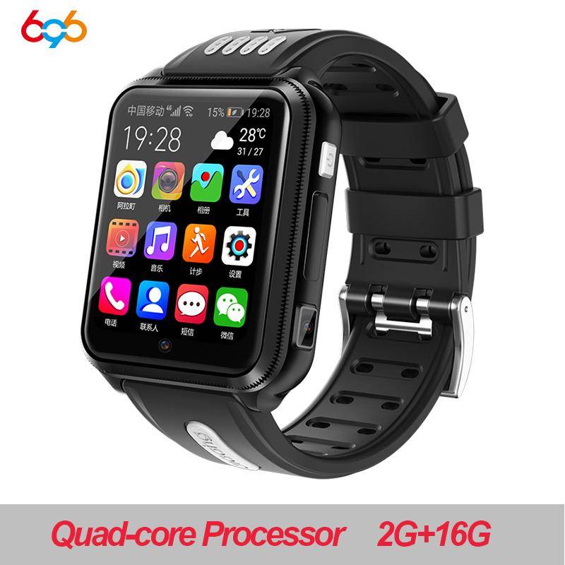 H1/w5 4g Gps Wifi Plats Student/barn Smart Watch Telefon Android System Klocka App Installera Blue Tooth Smartwatch Sim Card Boy add 32G memory card
