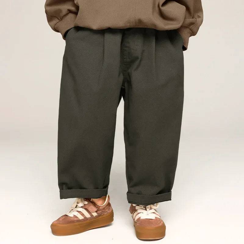 Mini Fashion™ - Trendig design - Vida långbyxor Grå / 100 (3 år) | Pedagogiska Träleksaker
