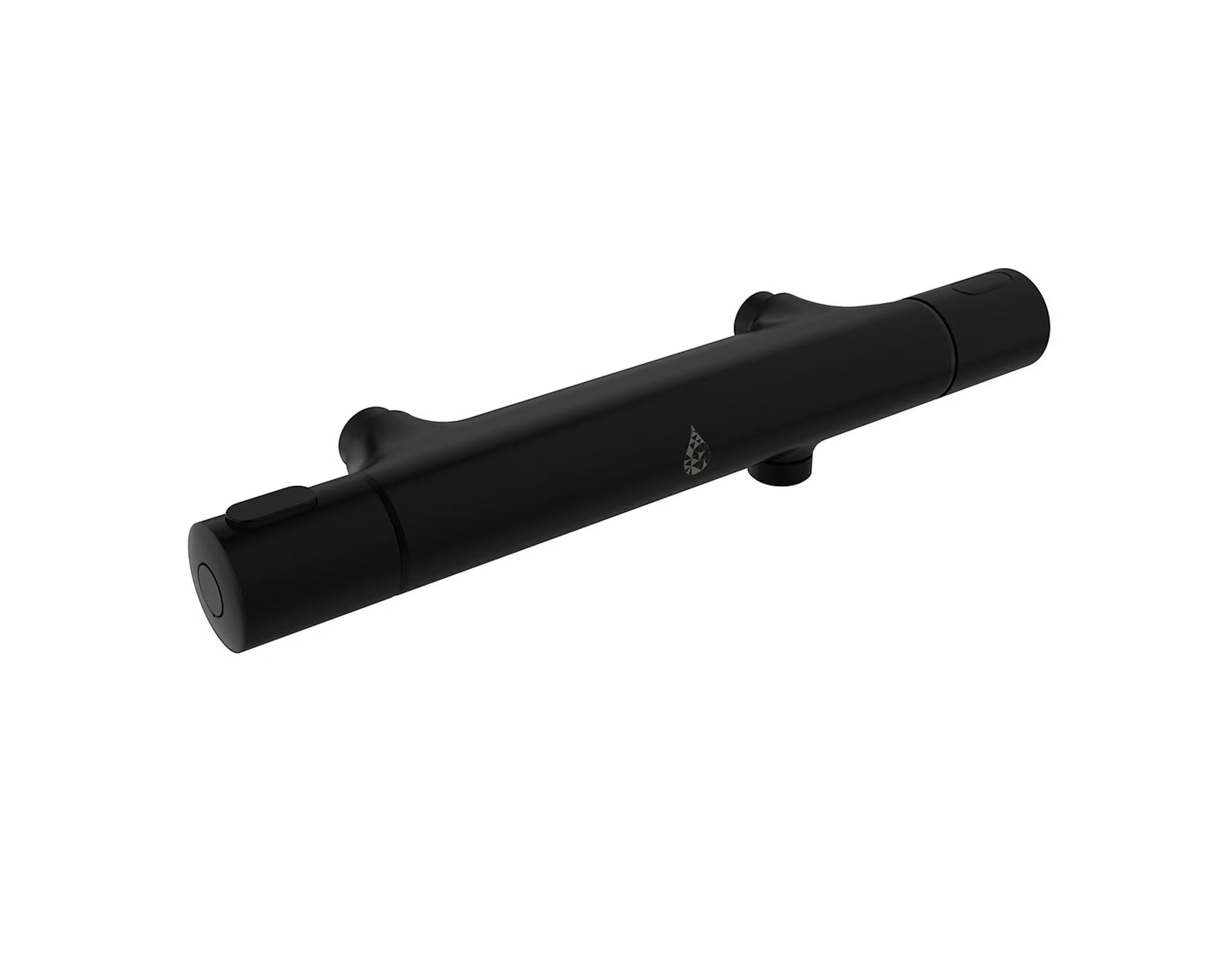 Bathlife Brusa duschblandare Matt Svart, 160 CC