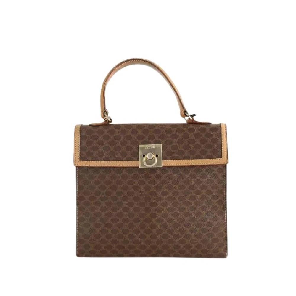 Celine Vintage Pre-owned Handbag - Vintage - Dame - Brun - ONE SIZE - Læder