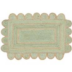 Mia Dörrmatta - Grön / Beige 60x90