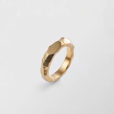 Sandberg "Rock Ring 6 mm Guld" - Ring - 17.25