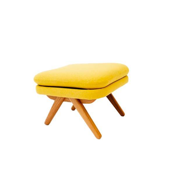 Skipper Furniture Bamse skammel - Valnød - Focus Royal 60510
