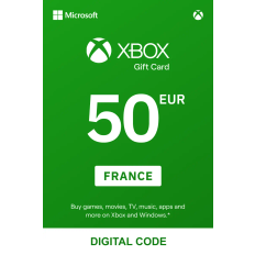 Xbox €50 EUR Gift Card (FR) - Digital Code