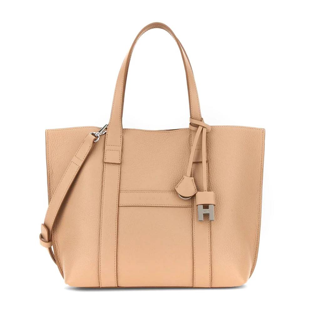 Hogan - Small Script Shopping Bag Väskor - Dam - ONE Size - Läder