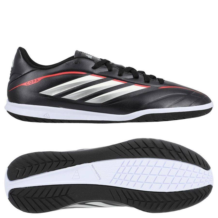 adidas Copa Pure IV Club IN Immortal DNA - Sort/Grå/Sølv Børn - Indendørs (IC)
