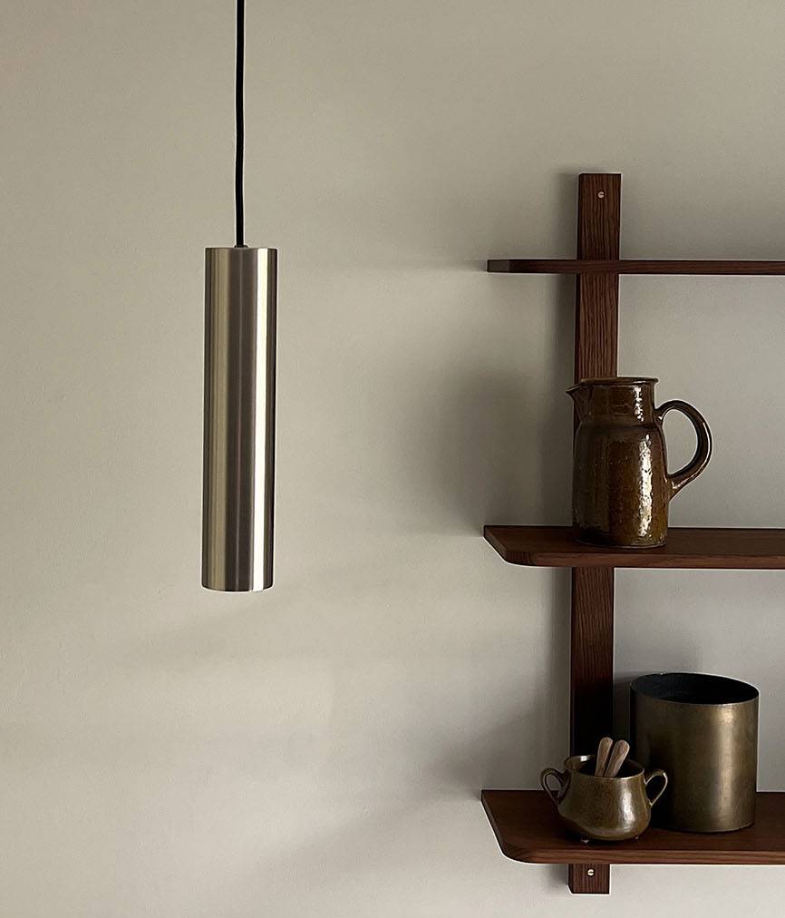 KYST pendel børstet stål - 28 cm