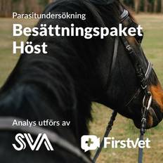 Träckprov tio hästar höstpaket - Besättning höst