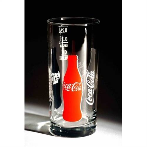 Coca-Cola glas Red/LIght/Zero, 6 stk..