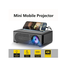 MINI Projector Home Cinema Theater Portable 3D LED Video Projectors Game Laser Beamer 4K 1080P Via