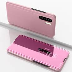 Huawei P30 Pro - Mirror View Window smart cover - Rosa guld